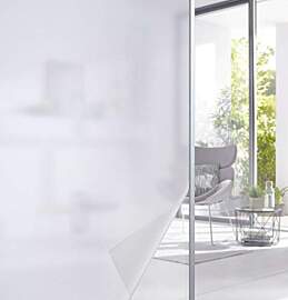 Fensterfolie selbsthaftend Milchglas 67x200 cm