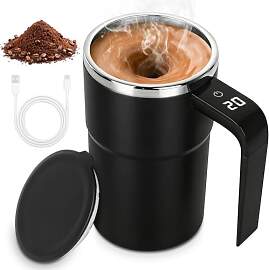 FENYW Selbstrührende Tasse, 380ml Selbstrührende 
