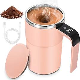 FENYW Selbstrührende Tasse, 380ml Selbstrührende 