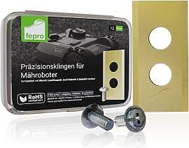 Fepro® Profi Ersatzmesser für Mähroboter -