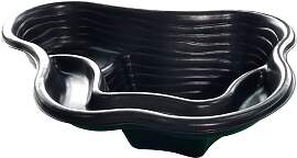 Fertigteich UBBINK "Calmus SI", schwarz, 
