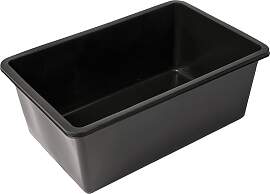 Fertigteich UBBINK "Quadra C3", schwarz, 