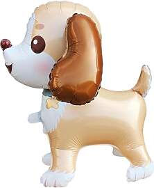 Fesnova 3D Hund Balloon, Stehende Folienballon
