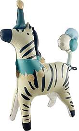 Fesnova Folienballon Zebra Design,Aufblasbare