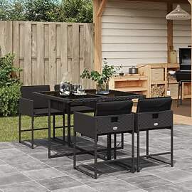 Festnight Gartenmöbel Set 4 Stühle mit Tisch