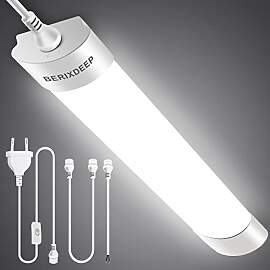 Feuchtraumleuchte LED mit Stecker 120cm, 36W IP65