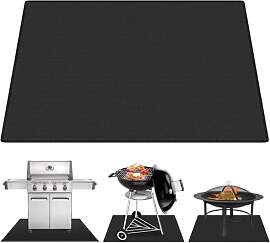 Feuerfeste Unterlage 100x150, Hitzeschutzmatte,