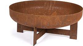 Feuerschale Caldo hitzebeständiges Metall, modern 