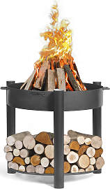 Feuerschale COOKKING "Montana", schwarz, 