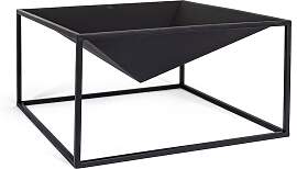 Feuerschale Illinois aus hitzebeständigem Metall, 