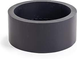 Feuerschale Nebraska aus hitzebeständigem Metall, 