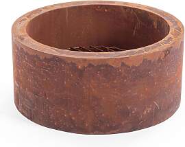 Feuerschale Nebraska aus Metall, modern und