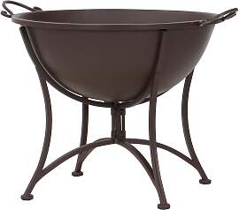 Feuerschale SIENA GARDEN "Antik", braun, 
