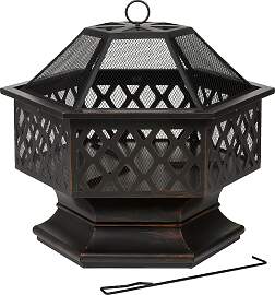 Feuerstelle TEPRO "Farview", schwarz,