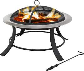 Feuerstelle TEPRO "Silver City", grau