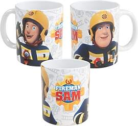 Feuerwehrmann Sam Tasse - Logo Kaffeetasse Becher