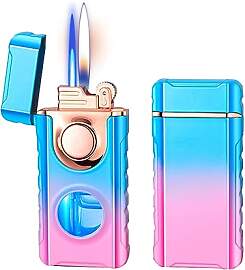 Feuerzeug Sturmfeuerzeug Doppelstrahl Flamme