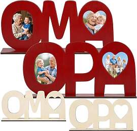 Fgdui 2 Stück Holzbilderrahmen Zum