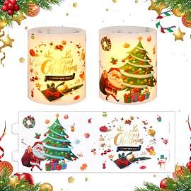 Figarge 12 Windlicht Tischdeko Weihnachten Deko