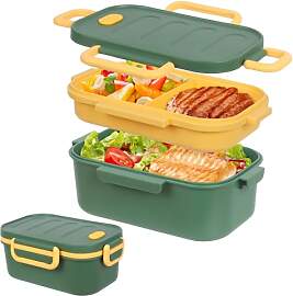 Figarge Bento Lunch Box mit Fächern 1800 ml 2
