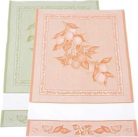 Filet - Set mit 2 Geschirrtüchern aus Jacquard