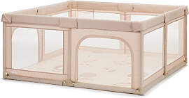 Fillikid Laufgitter Malta, Beige, 156x68x156 cm,