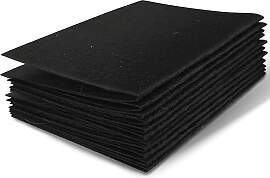Filzbögen Stoff, 17,8 x 27,9 cm, Filzstoff zum