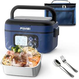 FIMEI Elektrische Lunchbox mit Akku, Kabellose