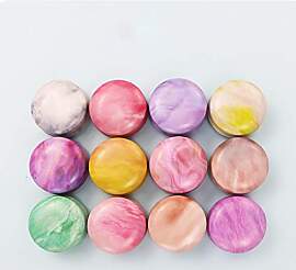 FineInno 12PCS Blechdose Klein Candle Making