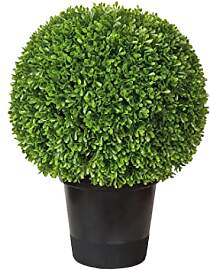 Fink Buchskugel, Kunstblume, Kunststoff, grün, H= 