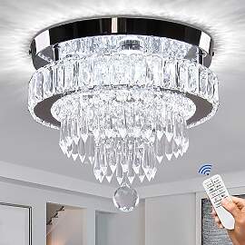 Finktonglan LED Kronleuchter, dimmbar, 30cm