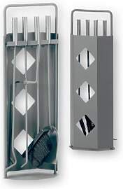 FIREFIX K2402 Kaminbesteck 5-teilig, 230 x 140 x