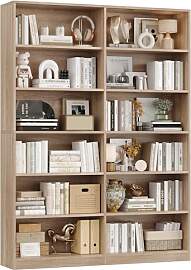 FirFurd Bücherregal Regal mit 12 Fächern