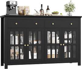 FirFurd Sideboard 140cm Breit Küchenschrank mit