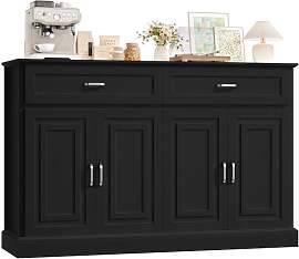 FirFurd Sideboard 140cm Breit Küchenschrank mit