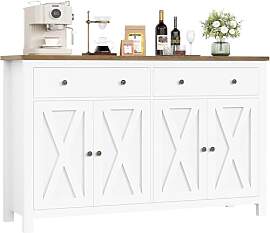 FirFurd Sideboard 140cm Breit Küchenschrank mit