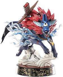 First4Figures Okami Figurine Oki Wolf Form 22CM,