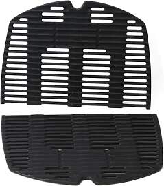 FIRXZYMZ 7646 45 x32cm Grillrost für Weber Q300,