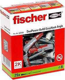 fischer EasyHook Angle, Set aus 25