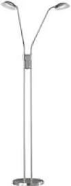 Fischer & Honsel LED-Stehleuchte 40074 nickel