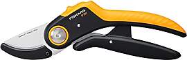 Fiskars Amboss-Gartenschere, Plus PowerLever,