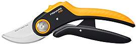 Fiskars Bypass-Gartenschere, Plus PowerLever,