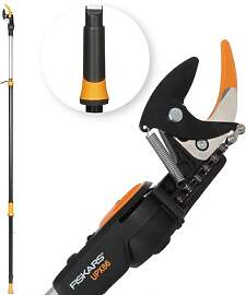 Fiskars Bypass Teleskop-Schneidgiraffe für