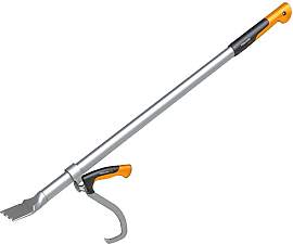Fiskars Fällheber mit Hebehaken als Wendehilfe,