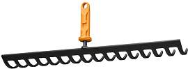Fiskars OneClick Soil Rake 16 prongs,