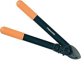 Fiskars PowerGear Amboss-Getriebeastschere für