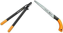 Fiskars PowerGear II Bypass-Getriebeastschere für 