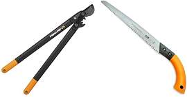 Fiskars PowerGear II Bypass-Getriebeastschere für 