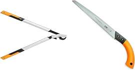 Fiskars PowerGear X Bypass-Getriebeastschere für