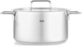Fissler Kochtopf Pure, Silber, Metall, 5.7 L, Made 